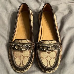 Coach size 5.5 slip ons. Worn a hand full of of times